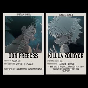 HunterxHunter Bestfriend Character Match Anime Keychain